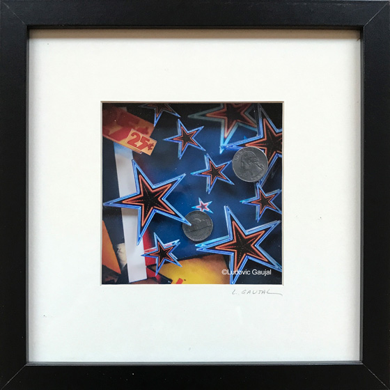 25 cents part 1 - Collage 3D - Ludovic Gaujal