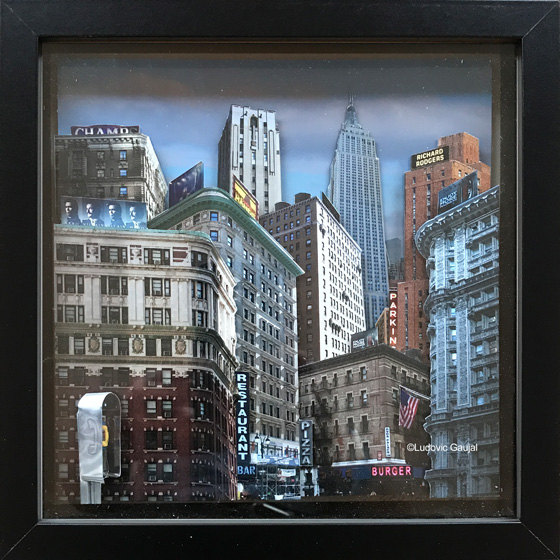 Empire State - Collage 3D - Ludovic Gaujal