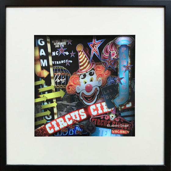 Circus Circus II - Collage 3D - Ludovic Gaujal