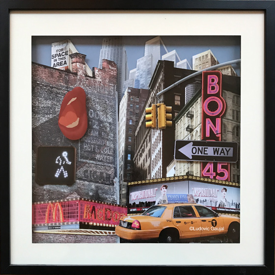 NY NY - Collage 3D - Ludovic Gaujal