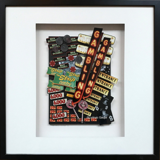 The Strip Center - Collage 3D - Ludovic Gaujal