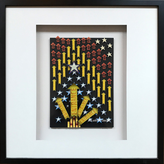 This Way ! - Collage 3D - Ludovic Gaujal