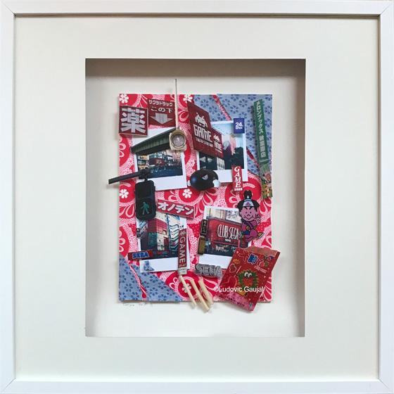 Tokyo Trip - Collage 3D - Ludovic Gaujal