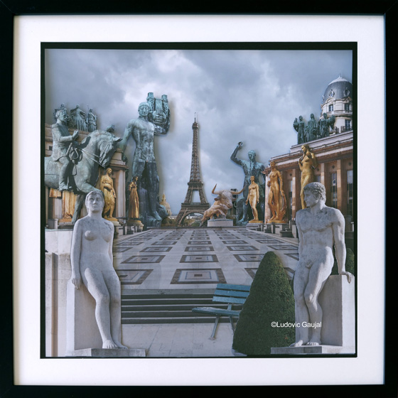 Trocadéro III - Collage 3D - Ludovic Gaujal