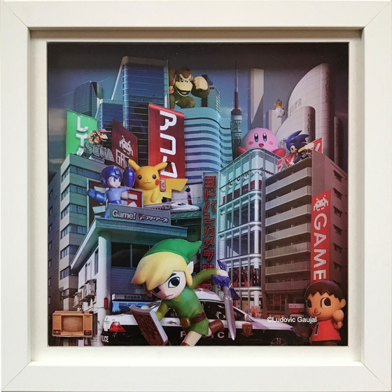 Link - Collage 3D - Ludovic Gaujal