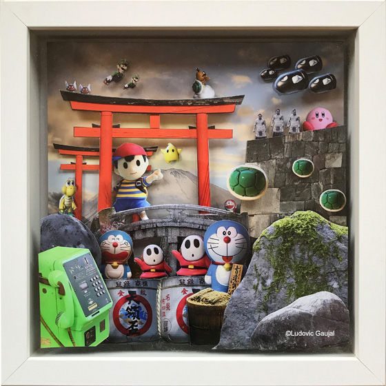 Mario Torii - Ludovic Gaujal - Collage 3D