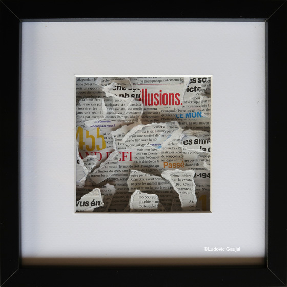 Revue de Presse : Télérama - Collage 3D - Ludovic Gaujal